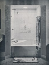 'New four foot square Neo-Angle Bath', 1935. Artist: Drix Duryea.