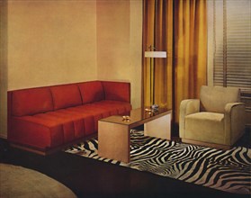 'Living-Room by Walter Dorwin Teague', 1939. Artist: Unknown.
