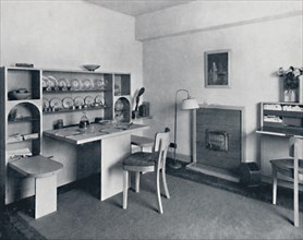 'Rowley Gallery of Decorative Art Ltd - Combined dining-living-room open', 1939. Artist: Unknown.