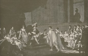 'Marriage of Prince Jerome Bonaparte and Princess Frederica Catherine of Würtemberg', 1807, (1896). Artist: M Haider.