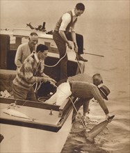 'Big Game Fishing, Bay of Islands, New Zealand', c1927, (1937). Artist: Unknown.