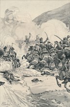 'Capture of the Pass of Tarvis', 1797, (1896). Artist: E.G.H. Del'Orme.