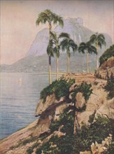 'the hill of Gavea - Vistas That Enchant The Eye Along The Winding Coast of Rio De Janeiro', c1935. Artist: Unknown.