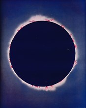 'What Is Seen During The Few Moments of a Total Eclipse', c1935. Artist: Unknown.