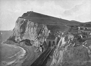 'Shakespeare Cliff, Dover', c1896. Artist: Poulton & Co.