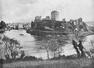 'Pembroke Castle', c1896. Artist: Harvey Barton.