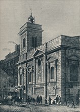 'St. Mildred's Church, and the Poultry', 1907. Artist: Unknown.