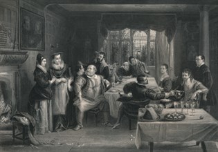 'Falstaff and his Friends (The Merry Wives of Windsor)', c1870. Artist: W Greatbatch.