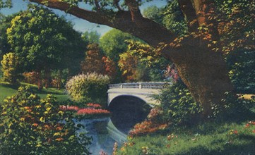 'Bridge No. 5, Cherokee Park', 1942. Artist: Caufield & Shook.