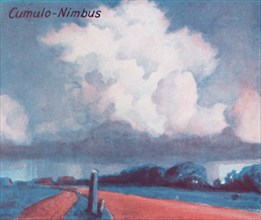 'Cumulo-Nimbus - A Dozen of the Principal Cloud Forms In The Sky', 1935. Artist: Unknown.