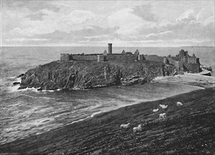 'St. Patrick's Island, Peel, Isle of Man', c1896. Artist: Chester Vaughan.