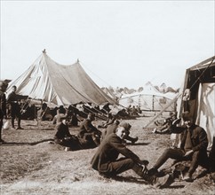 American camp, Melette, France, c1914-c1918. Artist: Unknown.
