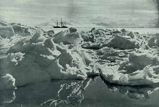 'The 'Terra Nova' in McMurdo Sound', c1910?1913, (1913). Artist: Herbert Ponting.