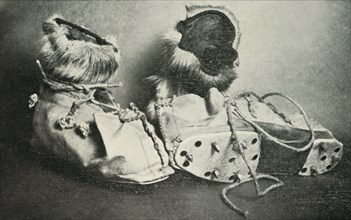 'Finnesko with Crampons', c1910?1913, (1913). Artist: Herbert Ponting.