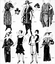 'The Gallery of Historic Costume: Dresses Worn During the Twentieth Century', c1934. Artist: Unknown.