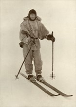 'Captain Scott on Ski', c1910?1913, (1913). Artist: Herbert Ponting.
