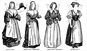'The Great Gallery of Historic Costume: Dresses Worn in James The First's Reign', c1934. Artist: Unknown.