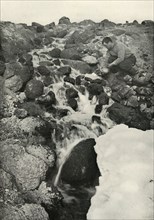 'Something of a Phenomenon - A Fresh-Water Cascade', c1910?1913, (1913). Artist: Herbert Ponting.