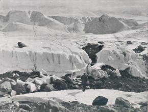 'Crevassed Ice at Entrance to Priestley Glacier', c1911, (1913). Artist: G Murray Levick.