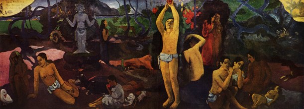 'Where Do We Come From - What Are We? - Where Are We Going?', 1936. Artist: Paul Gauguin.