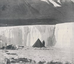'Alcove Camp in a Surface Gully of the Taylor Glacier', c1911, (1913). Artist: Frank Debenham.