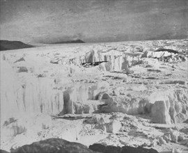 'The Koettlitz Glacier, Just North of Heald Island, Showing Ice Pinnacles, Etc' c1911, (1913). Artist: Frank Debenham.