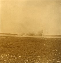 Barrage fire, c1914-c1918. Artist: Unknown.