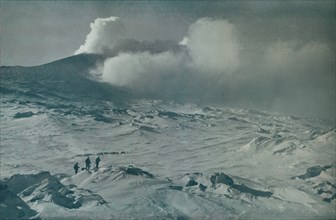 'The Summit of Erebus', c1912, (1913). Artist: Tryggve Gran.