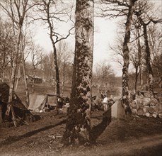Camp, Genicourt, northern France, c1914-c1918. Artist: Unknown.