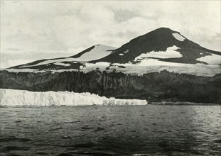 'Cape Crozier: The End of the Great Ice Barrier', c1910?1913, (1913). Artist: Herbert Ponting.