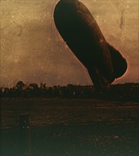 Barrage balloon, c1914-c1918. Artist: Unknown.