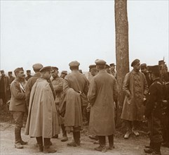 Prisoners, Route de l'Epine, France, c1914-c1918. Artist: Unknown.