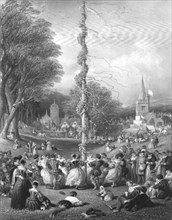 'The May-pole', 1866. Artist: Charles Cousen.