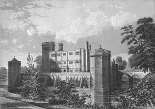 Caverswall Castle, Staffordshire, 1845. Artist: WL Walton.