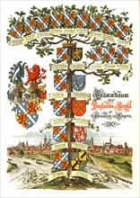 Strohl Heraldic Tree. Artist: H Strohl.