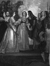 Charles II receiving the Duchess of Orleans at Dover, 1670, (1804). Artist: William Bromley.