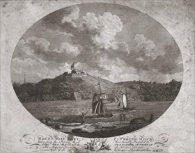 'Mount Wise Fort, Plymouth Dock.', 1780. Artist: Benjamin Thomas Pouncy.
