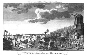 'Winter Amusements in Holland', c1760. Artist: Unknown.