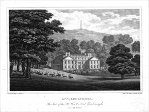 'Appuldurcombe, The Seat of the Rt. Hon.ble Lord Yarborough. Isle of Wight.', c1825. Artist: George Brannon.