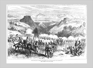 'The Kaffir War - Driving the Kaffirs out of the Iron Mount and Waterkloof', 1878.  Artist: Unknown.