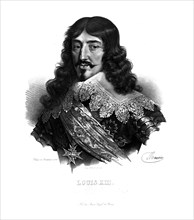 King Louis XIII of France, (c1820s). Artist: Maurin.
