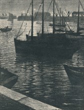 'Le Port', 1919. Artist: CRW Nevinson.
