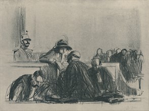 'Conseil Juridique', 1919. Artist: Jean Louis Forain.