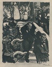 'Rochefort Se Meurt', 1898, (1919). Artist: Theophile Alexandre Steinlen.