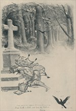 'La Cigale', 1919. Artist: Adolphe Willette.