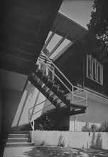 'Exterior - House at Fairfax, California by Francis Ellsworth Lloyd', 1942. Artist: Unknown.