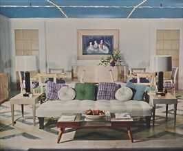'All-Purpose Living Room', 1942. Artist: Unknown.