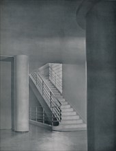 'The Entrance Hall and Staircase', 1942. Artist: Unknown.