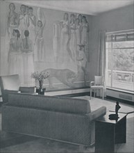 'Living room in the Cafritz residence in Georgetown, Nr. Washington D.C.', 1942. Artist: Unknown.