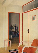 'The entrance hall to Dr. H. J. Modrey's flat at Highfield Court', 1936. Artist: Unknown.